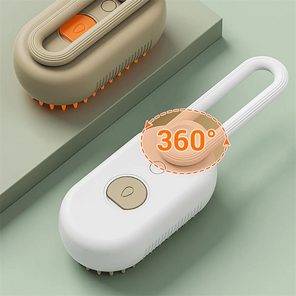 Cepillo Eléctrico 3-en-1 para Limpieza de Mascotas