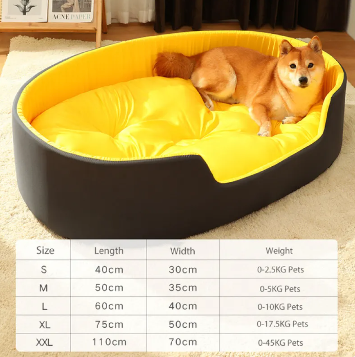Nido para Mascotas - Cama para Perros y Tapete para Gatos