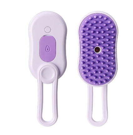 Cepillo Eléctrico 3-en-1 para Limpieza de Mascotas