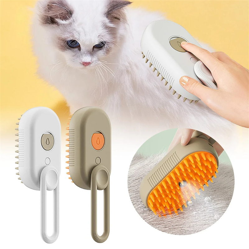 Cepillo Eléctrico 3-en-1 para Limpieza de Mascotas